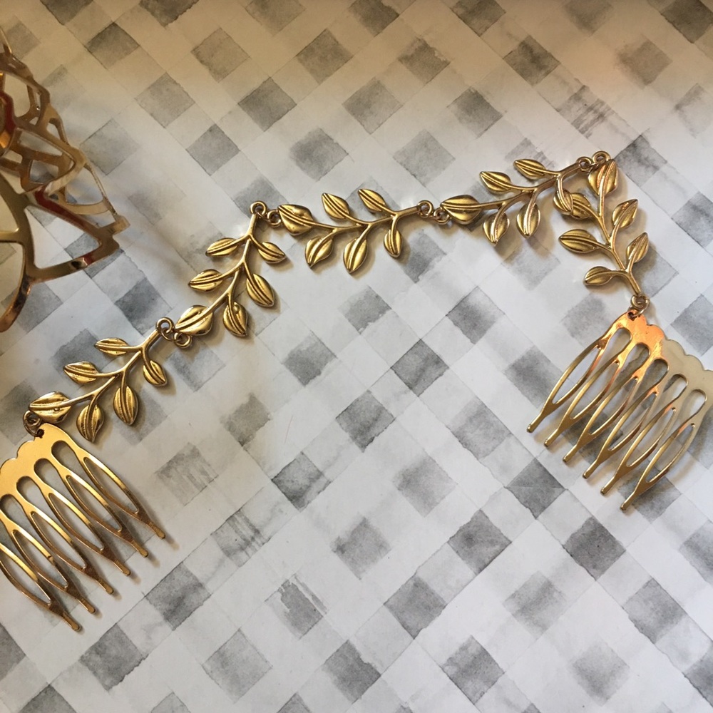 Gold Hair Piece